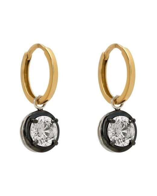 Prince Diamond & Jewelry Metallic 14K 4.00 Ct. Tw. Lab-Grown Diamond Dangle Earrings