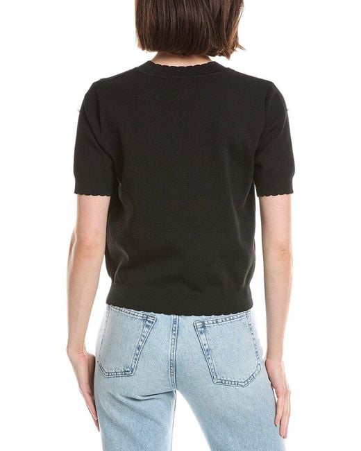 NVLT Black Cardigan Sweater