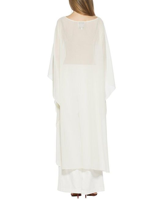 Alexia Admor White Junia Cover-Up Top