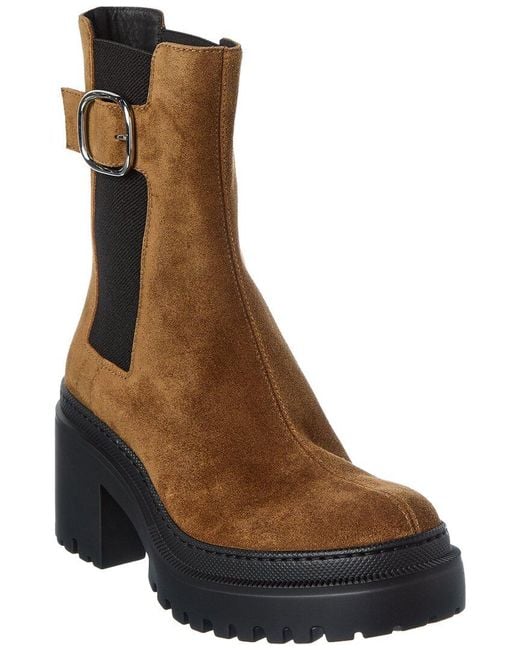 Giuseppe Zanotti Brown Martini 50 Suede Boot
