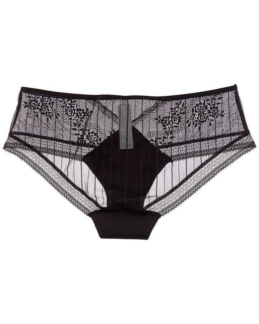 Passionata Black Maddie Lace Shorty