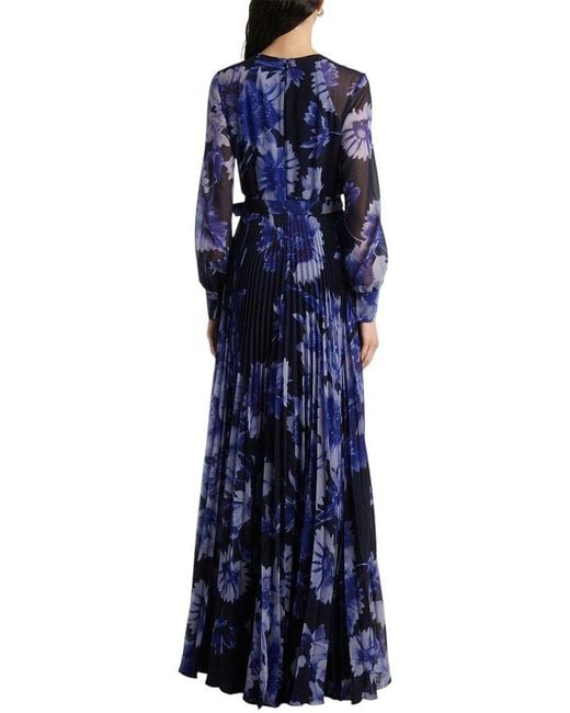 Linda Charm Blue Maxi Dress