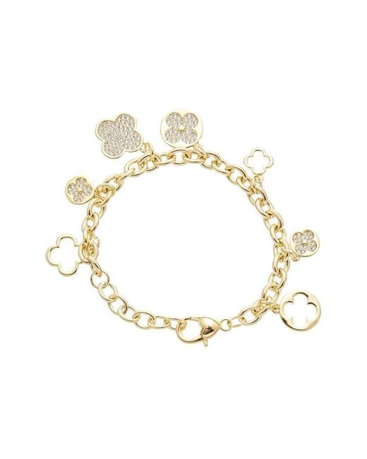 Juvell Metallic 18K Plated Cz Bracelet