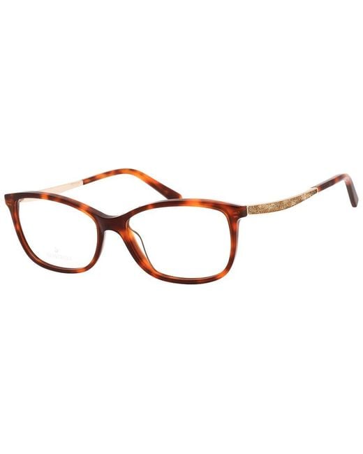 Swarovski Brown Sk5412 54mm Optical Frames