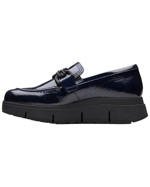 Clarks Blue Loriini Izzy Loafer