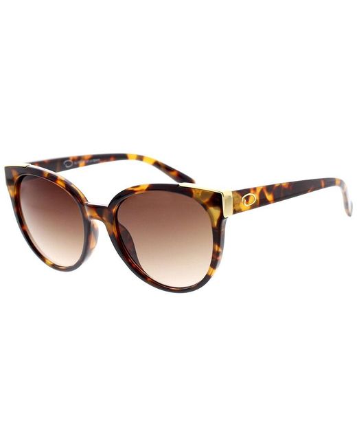 Oscar de la Renta Brown 50mm Sunglasses
