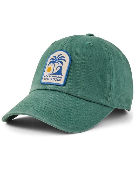 Life Is Good. Green Chill Cap for men