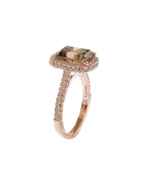 Suzy Levian CZ Jewelry White Suzy Levian Silver Cz Ring