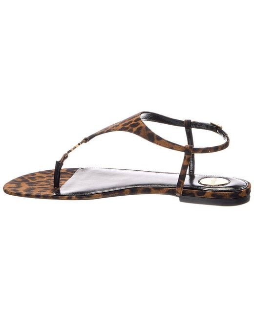 Saint Laurent Metallic Sandal