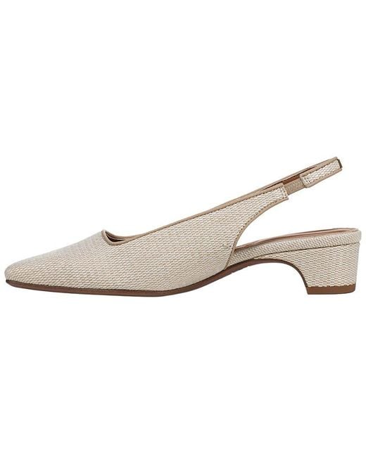 Franco Sarto White L-Lyanna2 Slingback