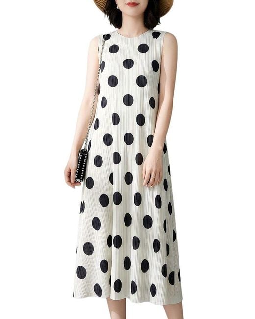 Adele Berto White Midi Dress