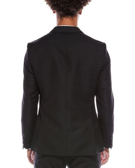 Boss Black Hutson Wool-Blend Tuxedo Jacket for men