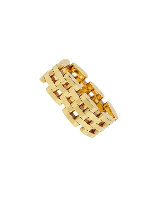 Chopard Metallic 18K Les Chaines Ring (Authentic Pre-Owned)