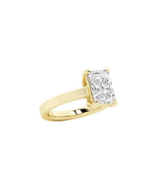 Lab Grown Diamonds Metallic 14K 3.00 Ct. Tw. Lab-Grown Diamond Solitaire Engagement Ring