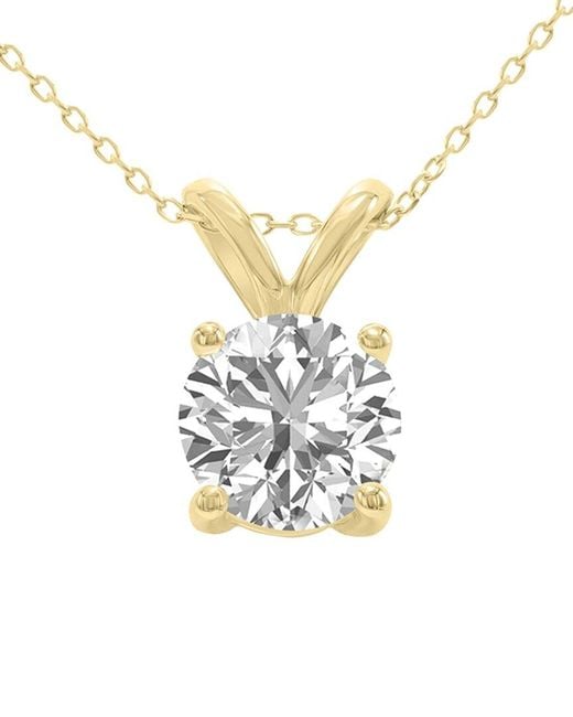Lab Grown Diamonds White 14k 2.00 Ct. Tw. Lab Grown Diamond Necklace
