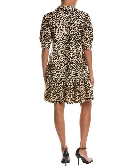 Jude Connally Natural Tierney Mini Dress