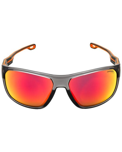 Carrera Red 63Mm Sunglasses for men