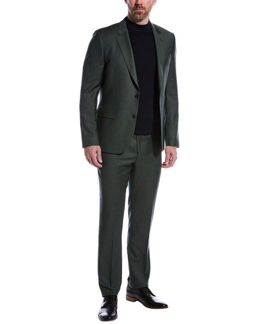Paul Smith Black 2Pc Tailored Fit Wool Suit for men