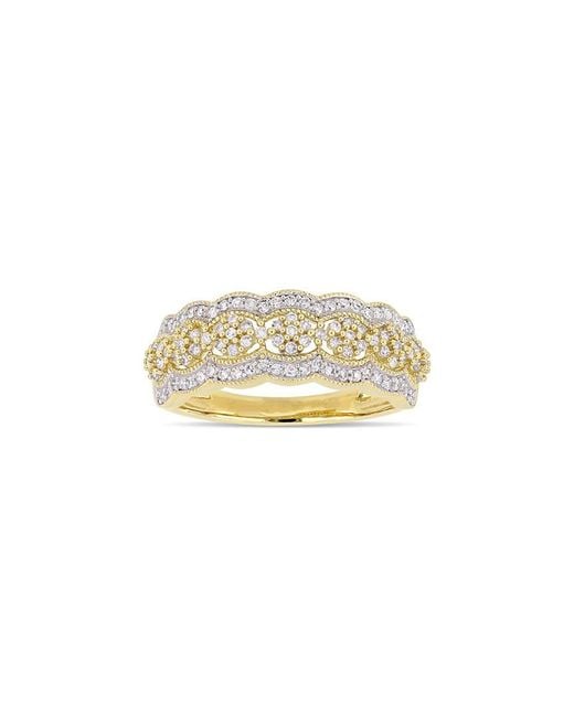 Rina Limor White 10k 0.49 Ct. Tw. Diamond Ring