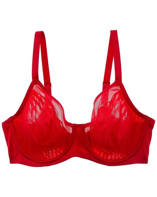 Wacoal Red Elevated Allure Underwire Bra