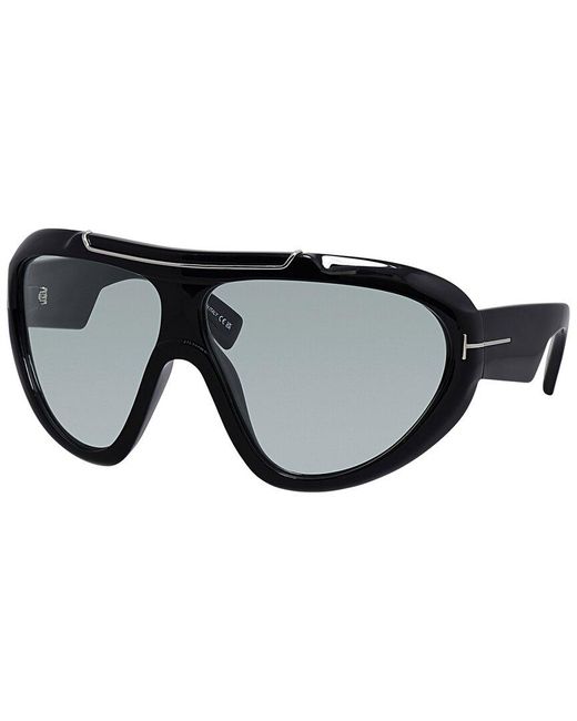 Tom Ford Black 7201N 72Mm Sunglasses