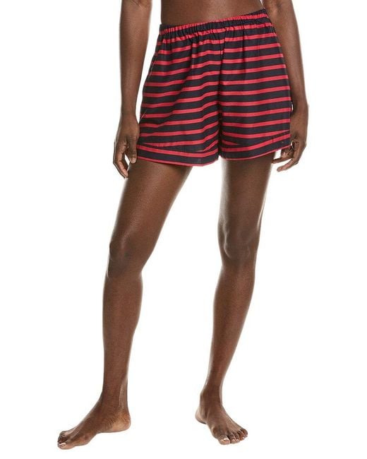 WeWoreWhat Red Pull-On Beach Short