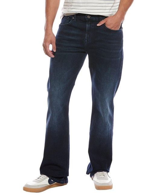 7 For All Mankind Blue The Bootcut Parallel Jean for men