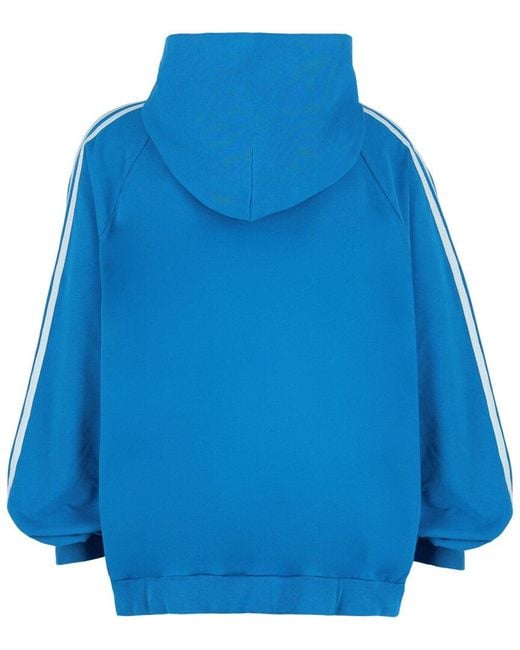 Balenciaga Blue X Adidas Hoodie for men