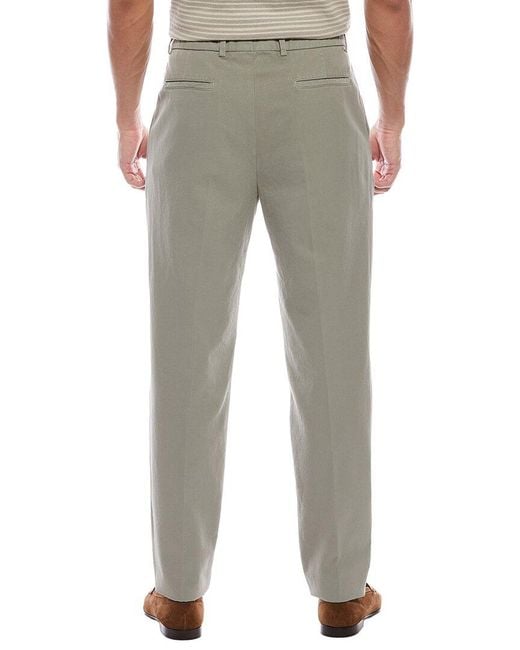 Brunello Cucinelli Gray Leisure Fit Pant for men
