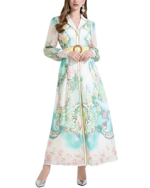 Kaimilan Blue Maxi Dress