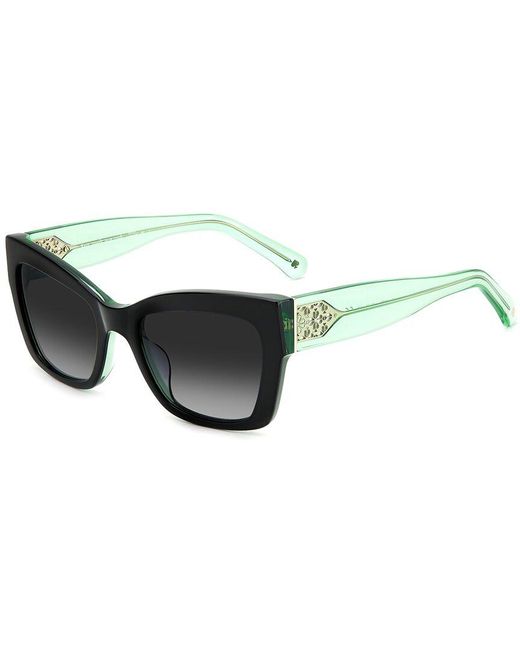Kate Spade Green Valeria/S 53Mm Sunglasses