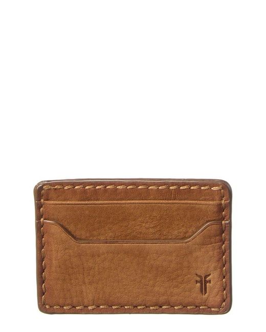 Frye Brown Logan Leather Wallet