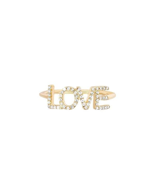 Forever Creations USA Inc. White Signature Collection 14K 0.15 Ct. Tw. Diamond Love Ring