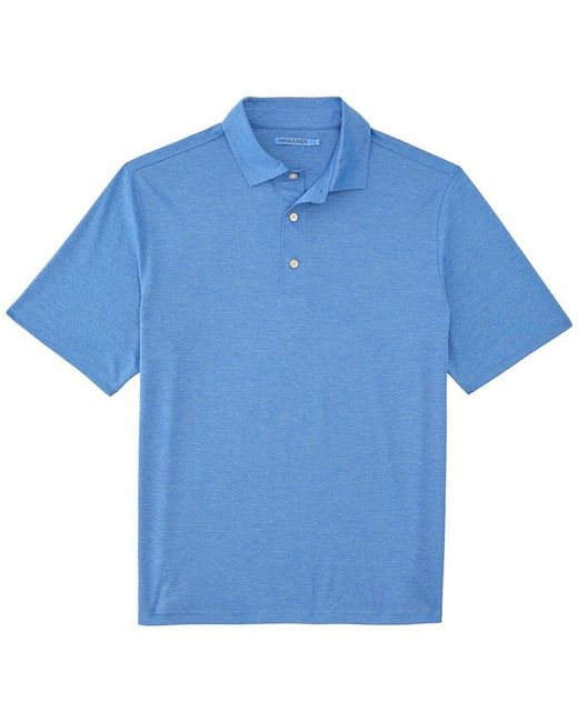 J.McLaughlin Blue Peak Polo Shirt for men