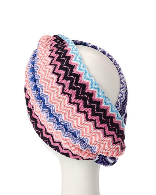 Missoni White Wool-Blend Headband