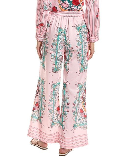 To My Lovers Pink Printed Pant