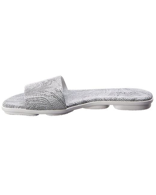 Arche Gray Palace Leather Flat