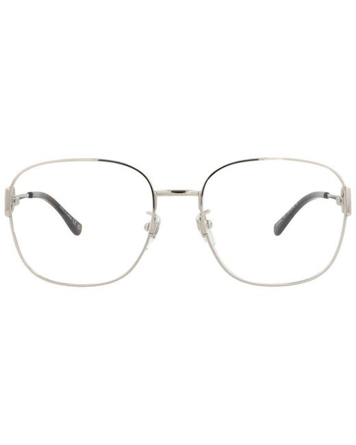 Gucci Metallic 57Mm Optical Frames