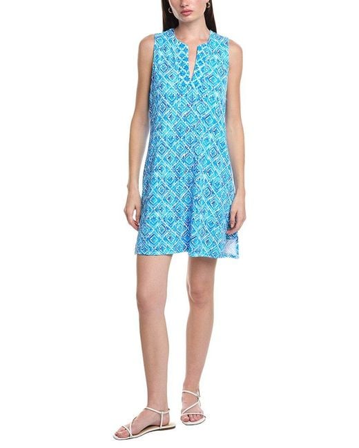 Tommy Bahama Blue Island Cays Shell Romper