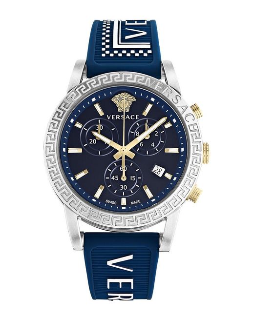 Versace Blue Sport Tech Watch