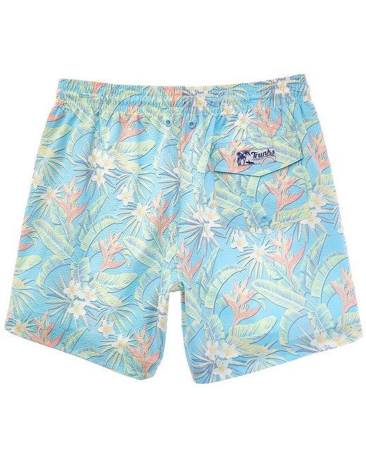 Trunks Surf & Swim Blue Sano Swim Trunk for men