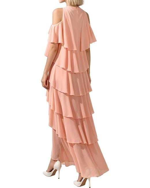 Linda Charm Pink Maxi Dress