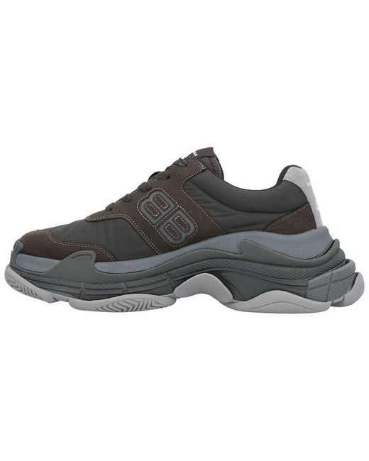 Balenciaga Black Triple S Sneaker for men