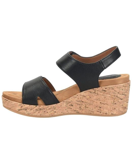 EuroSoft Black Kara Sandal