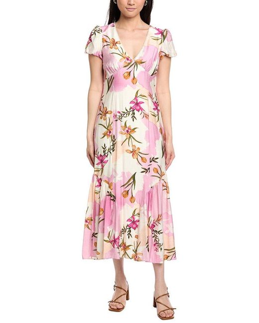 Taylor Pink Maxi Dress