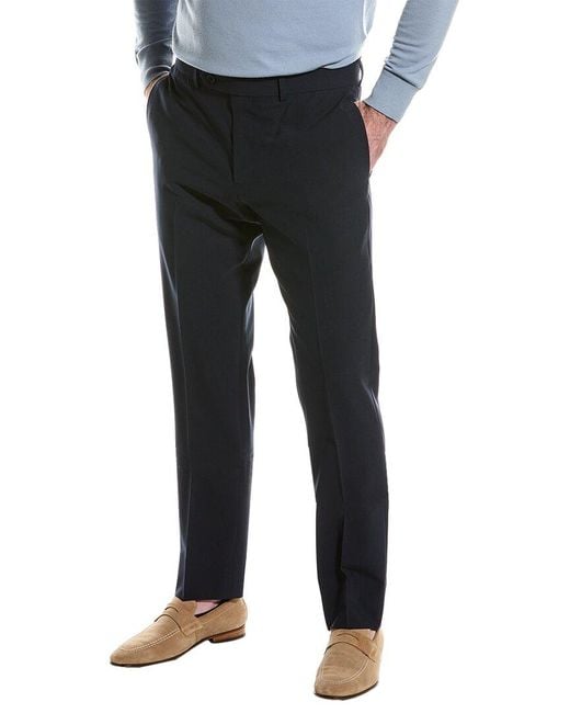 Brooks Brothers Black Classic Fit Wool-blend Suit Pant for men
