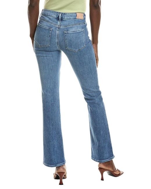 PAIGE Blue Manhattan Bootcut Jean