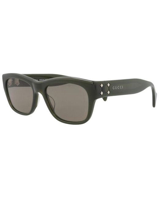 Gucci Gray 55Mm Sunglasses for men