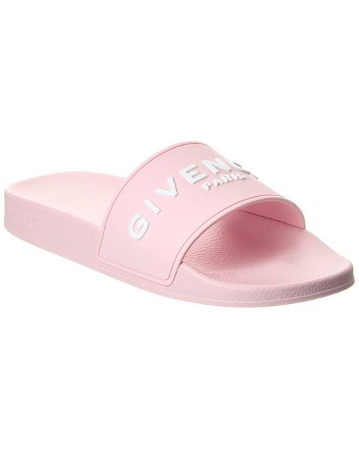 Givenchy Pink Rubber Slide
