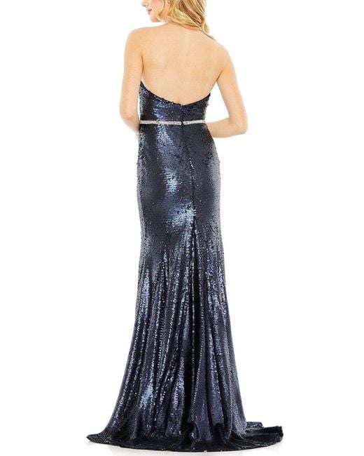 Mac Duggal Blue Gown